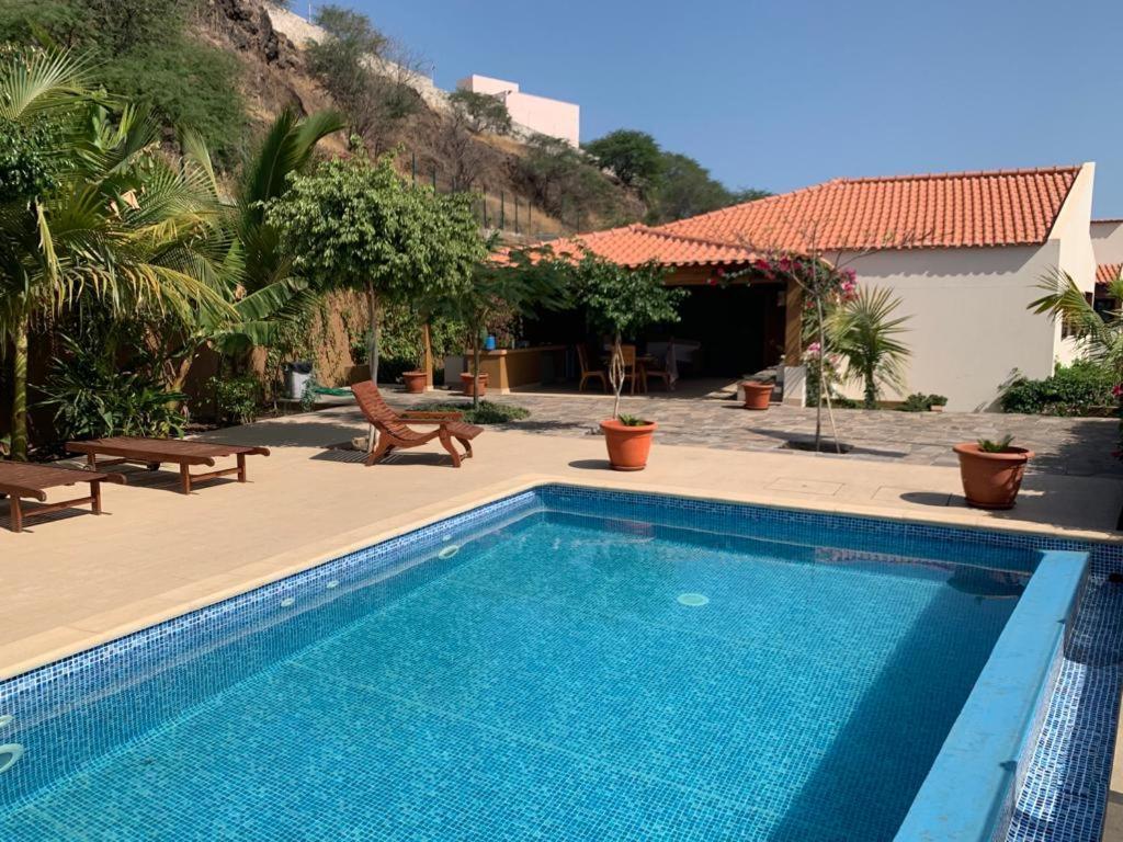 Casa Das Buganvilias Praia Esterno foto