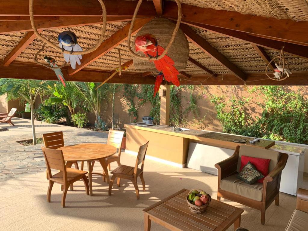 Casa Das Buganvilias Praia Esterno foto